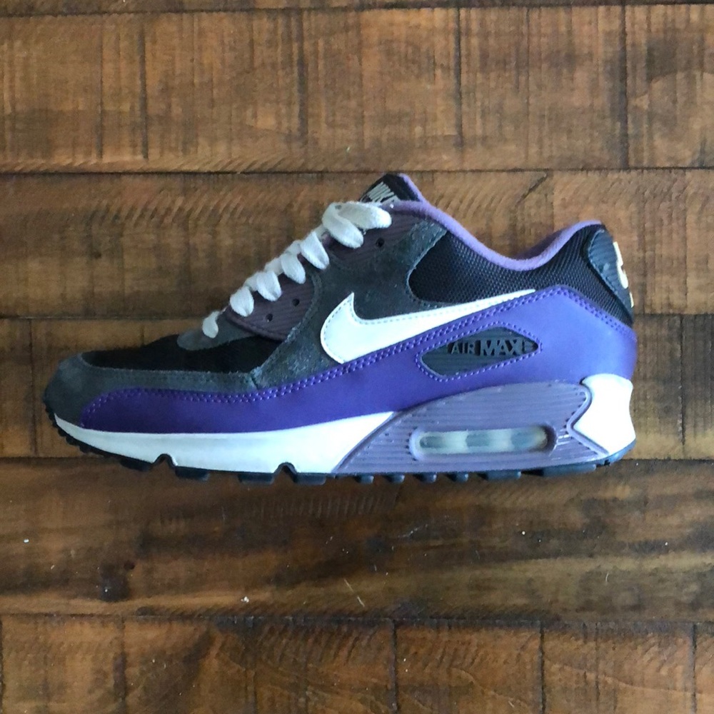 Purple and Grey Nike Air Max 90